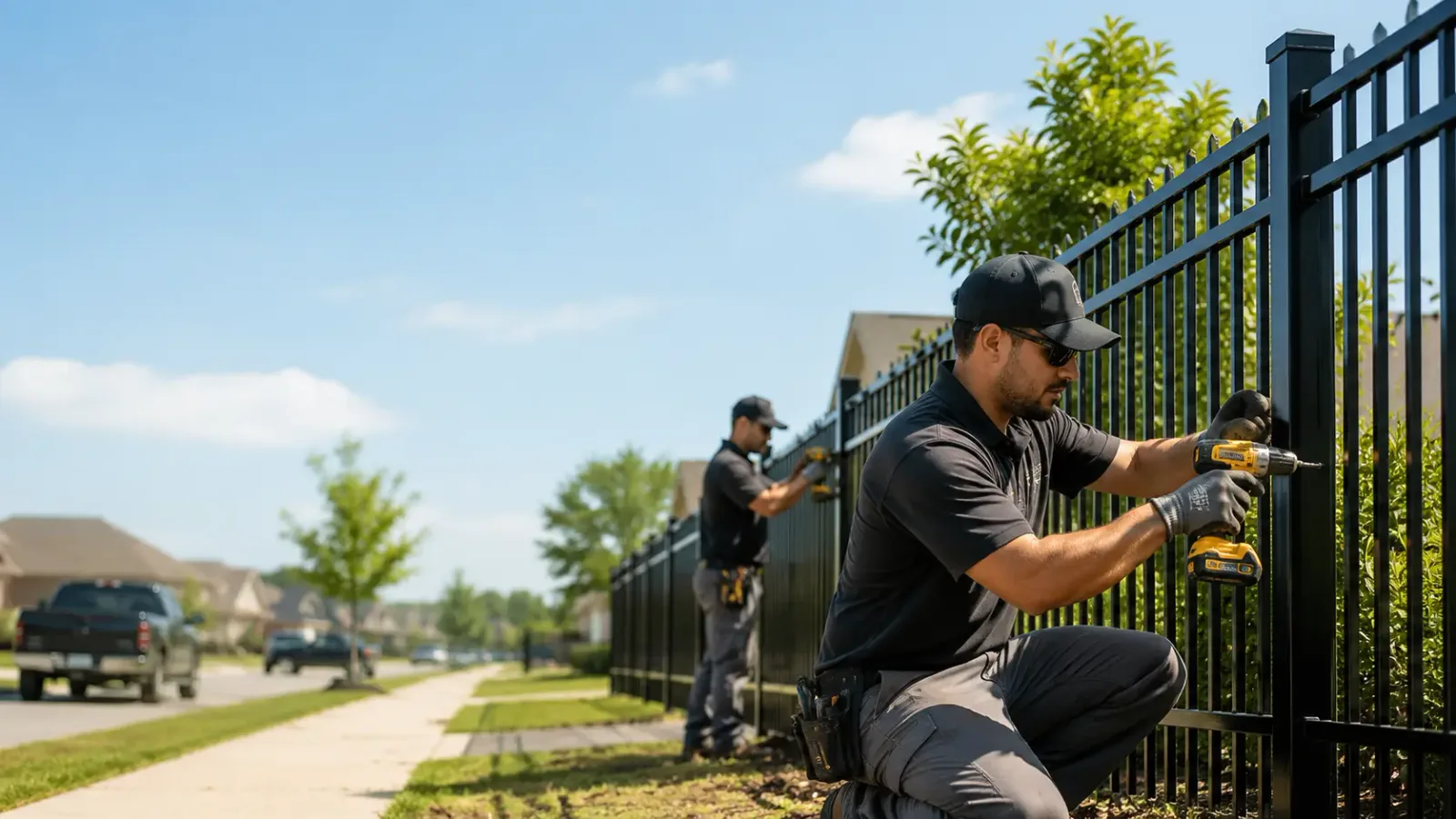 Metal Fence Installation in Keansburg, NJ
